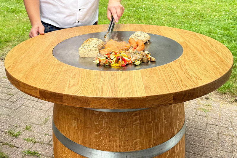 Grillspaß am Fass